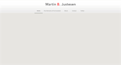 Desktop Screenshot of martinbjustesen.com